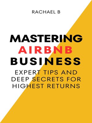 cover image of Mastering Airbnb Business